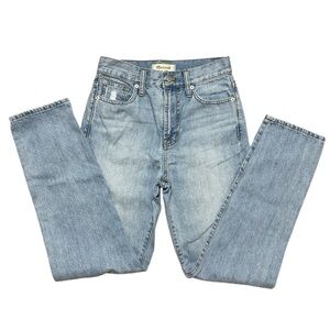 Madewell High-Rise Light Wash Blue Jeans